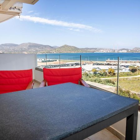 Komfort City Apartment "Elias" Mit Meerblick In Lavrio Екстер'єр фото