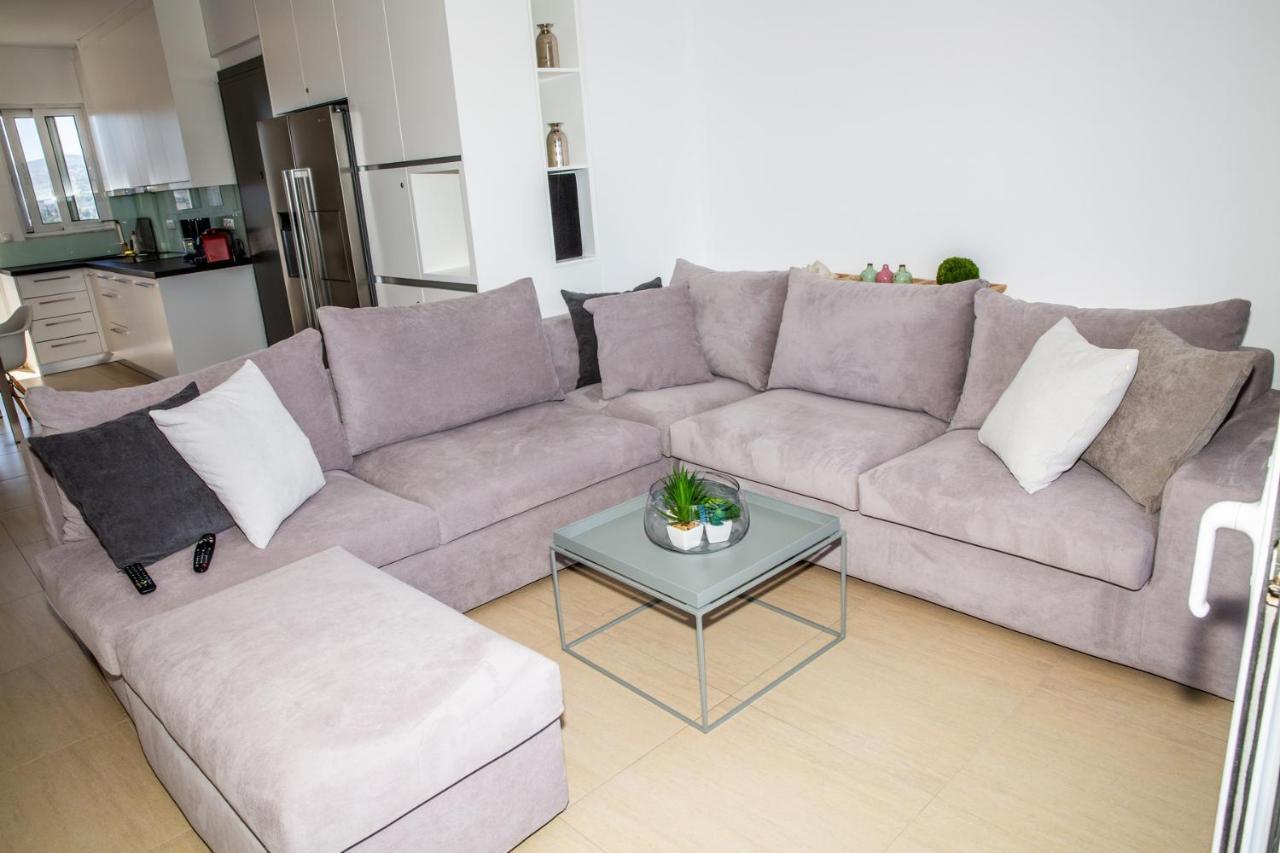 Komfort City Apartment "Elias" Mit Meerblick In Lavrio Екстер'єр фото