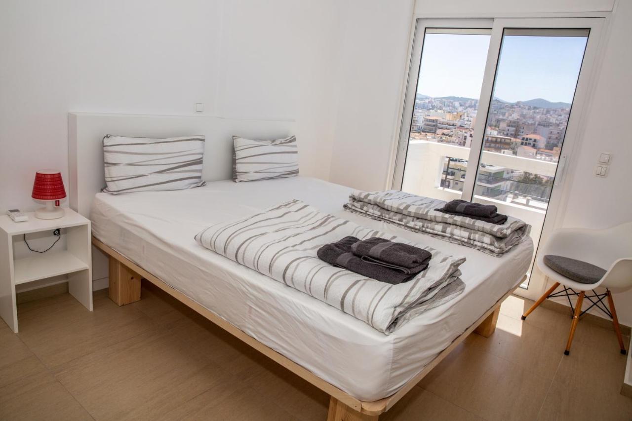Komfort City Apartment "Elias" Mit Meerblick In Lavrio Екстер'єр фото